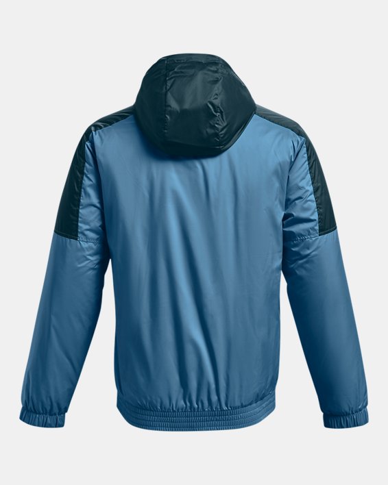 Men's UA Sportstyle Insulate Jacket, Blue, pdpMainDesktop image number 6